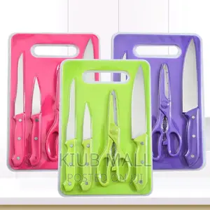 Knife Set With Chopping Board