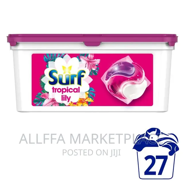 Surf Tropical Lily 3-in-1 Capsules, 27 Washes
