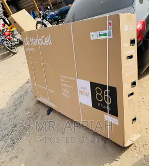 Affordable LG 86NANO0776 86” Nanocell HDR Tv(Black).