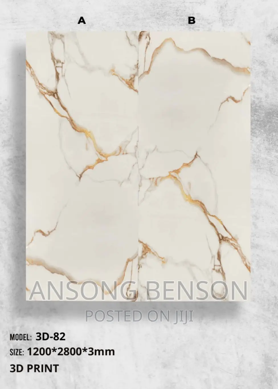 Uv Marble Sticker /Sheet Sales and Installation
