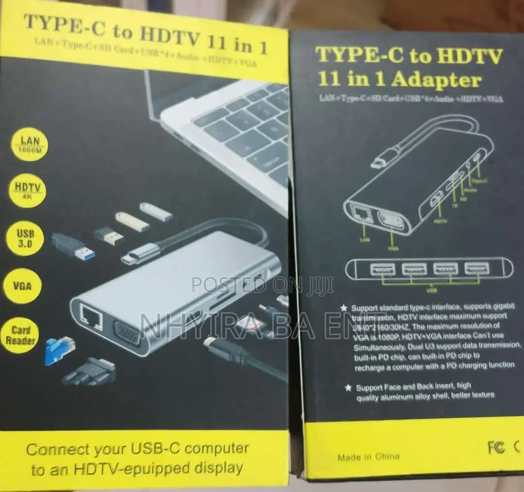 Type C and Usb Hubs Available