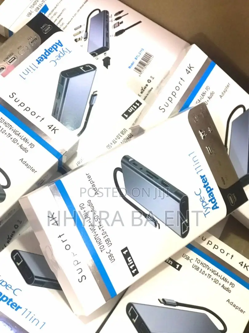 Type C and Usb Hubs Available