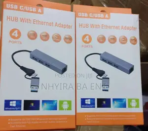 Type C and Usb Hubs Available