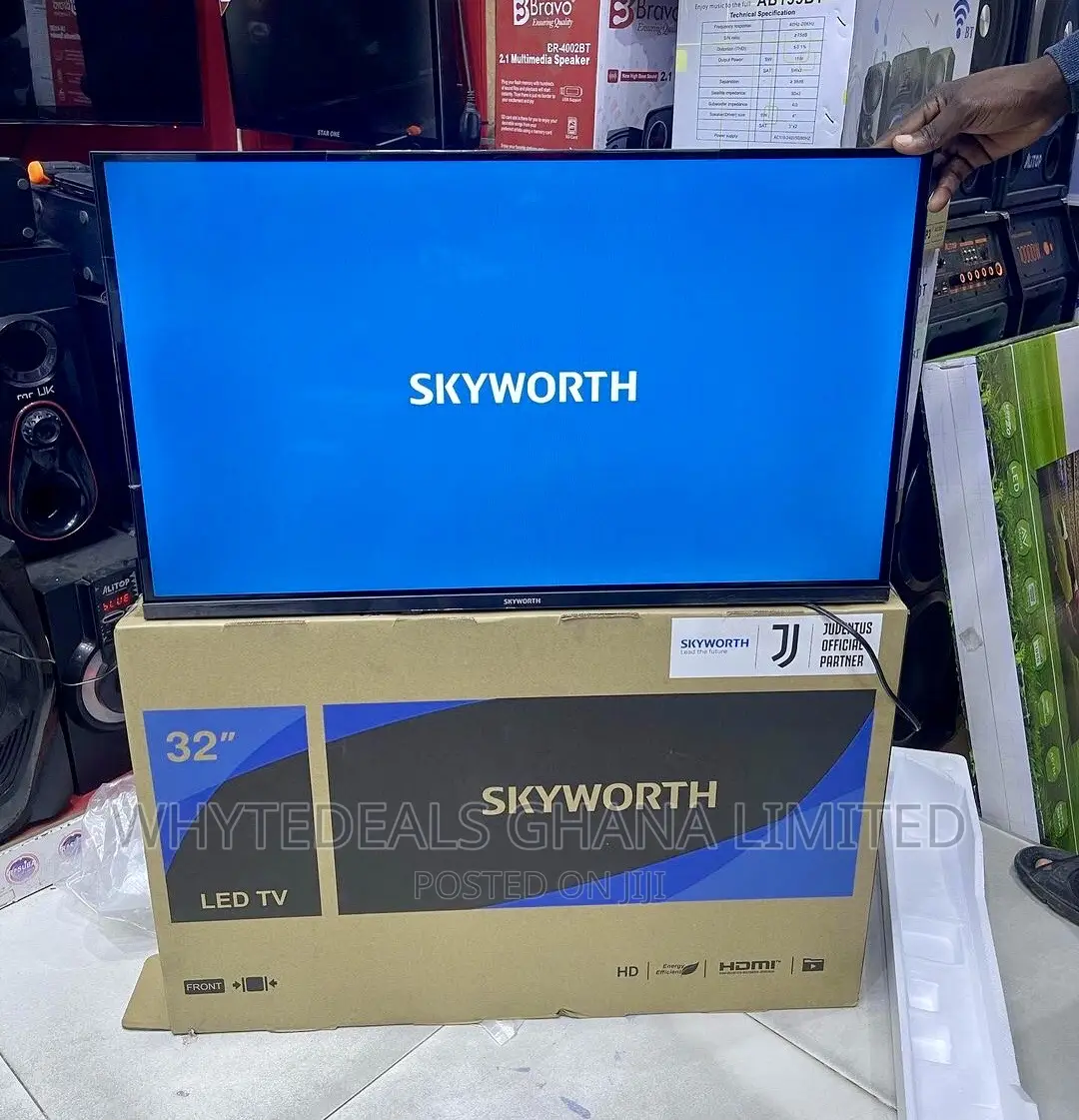 32" Skyworth Full HD Satellite LED Tv-Usb-Hdmi-Free Delivery