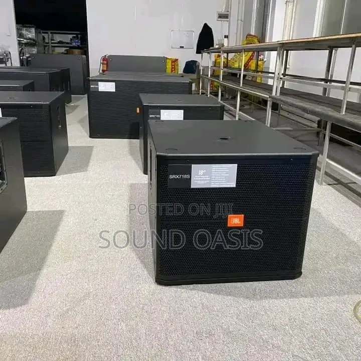 JBL High Power Single 18" Subwoofer Bass Speakers (Pair)