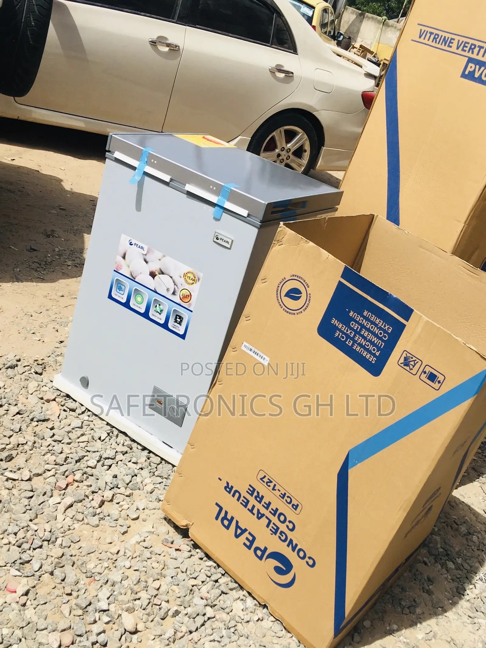 Singledoor Pearl PCF-127 Electric 100 Liters Chestfreezer
