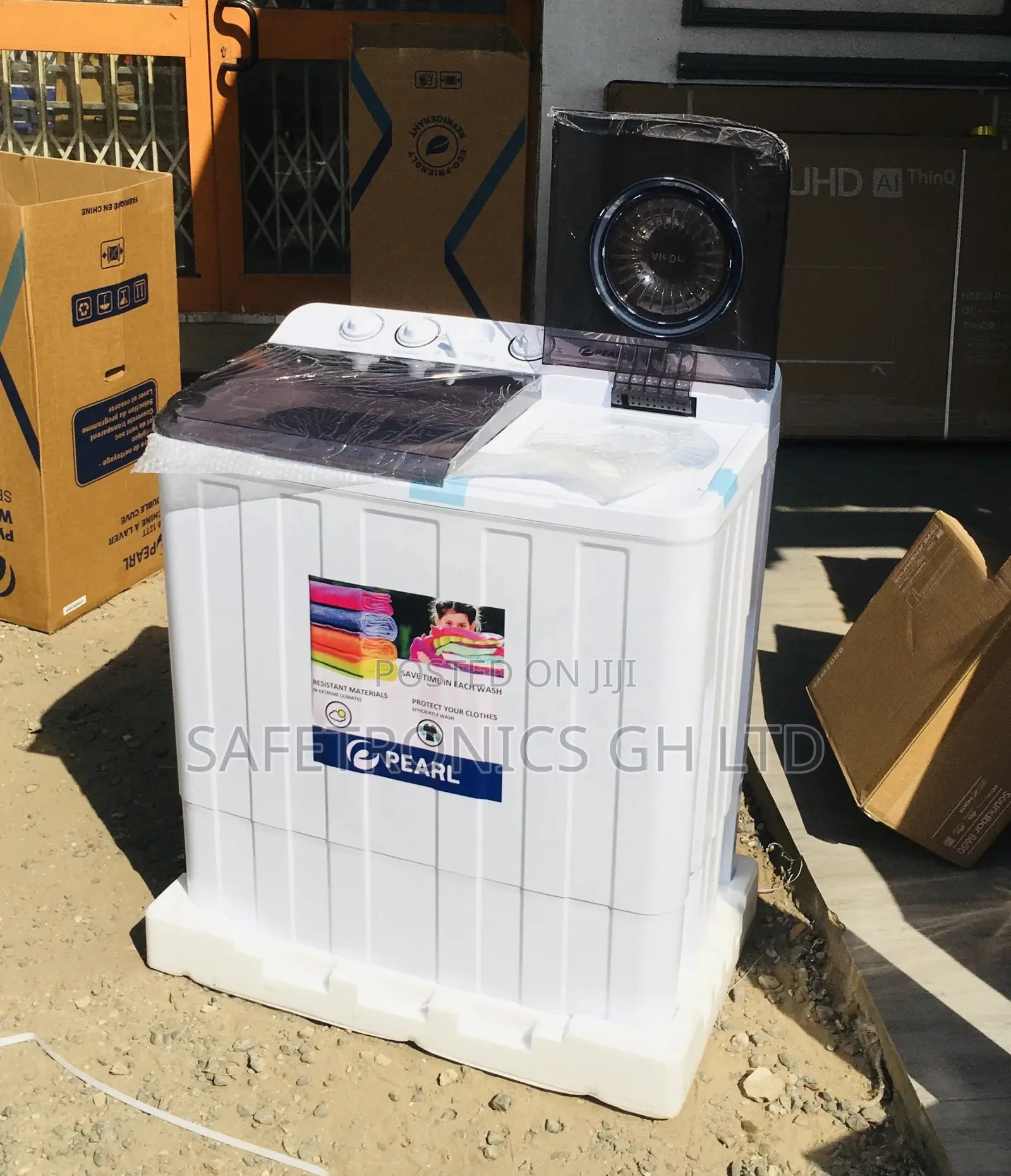 Pearl Semiautomatic Topload Washingmachine Electric 12kg