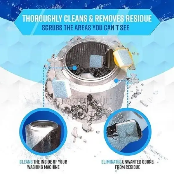 Washing Machine Cleaner - 12 Tablets