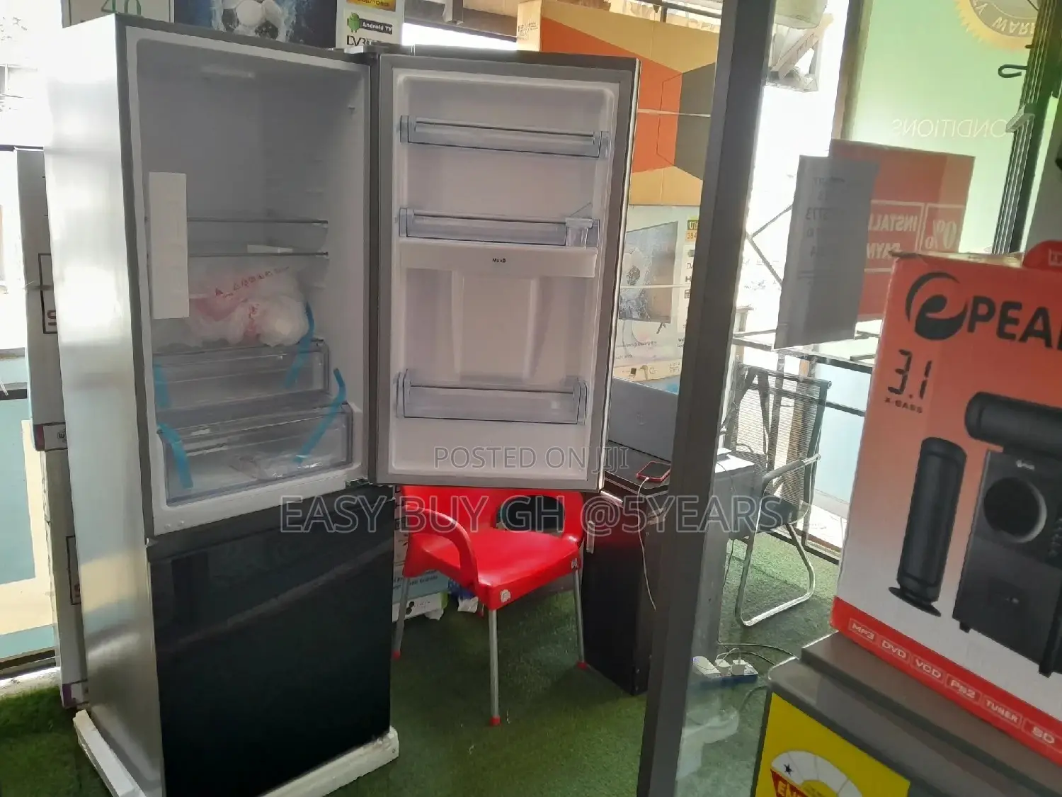 Pearl Rainbow Fridge 2door Fridge Top Fridge + Freezer 300fr