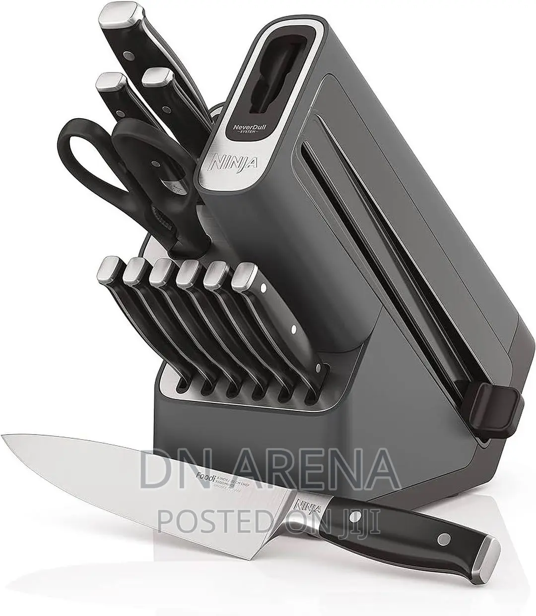 Nija Foodi Never Dull Premium Knife Systeminbuilt Sharpener