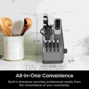 Nija Foodi Never Dull Premium Knife Systeminbuilt Sharpener