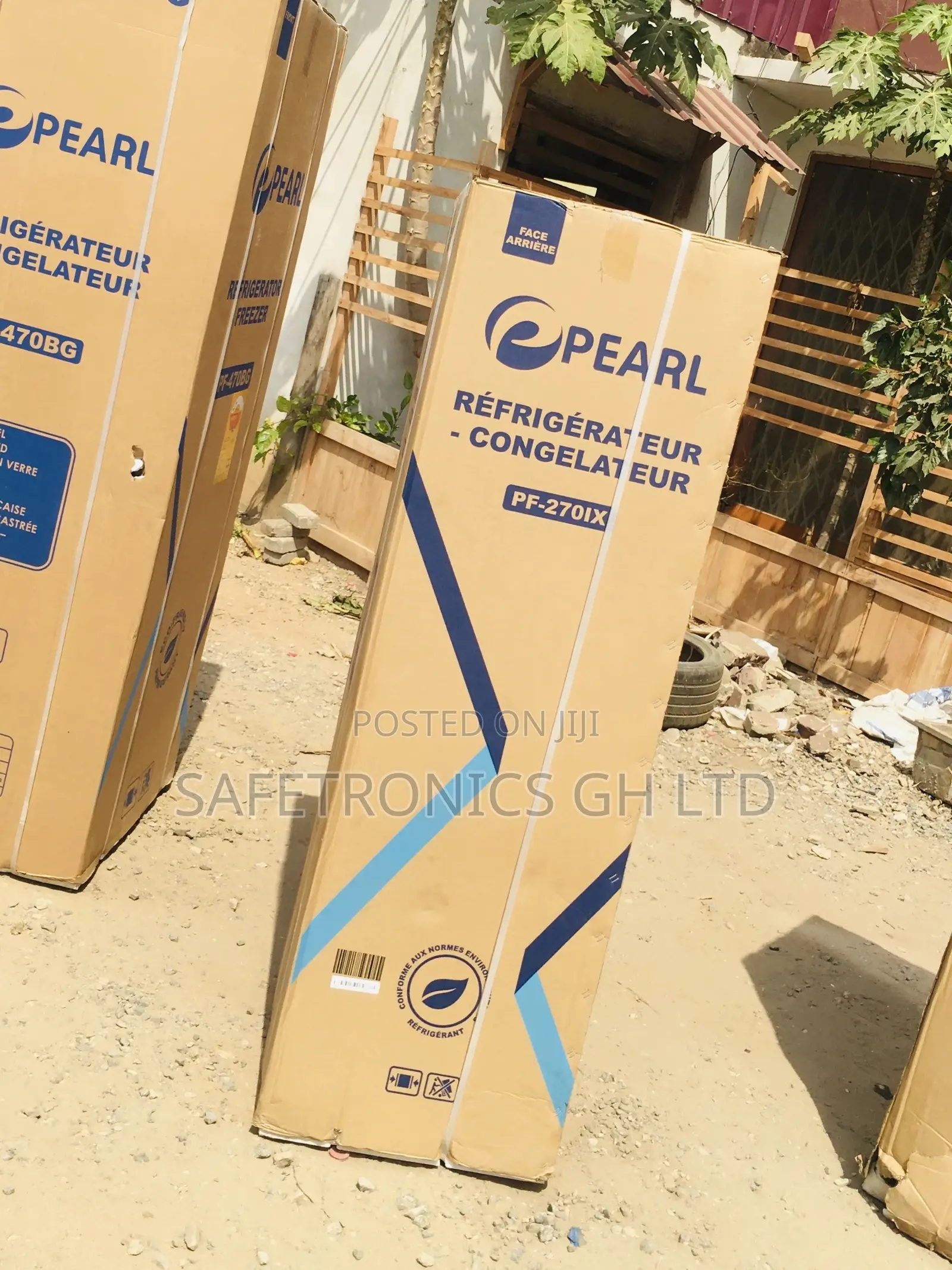 PF-270IX Doubledoor Topfreezer Pearl 166 Liters Fridge