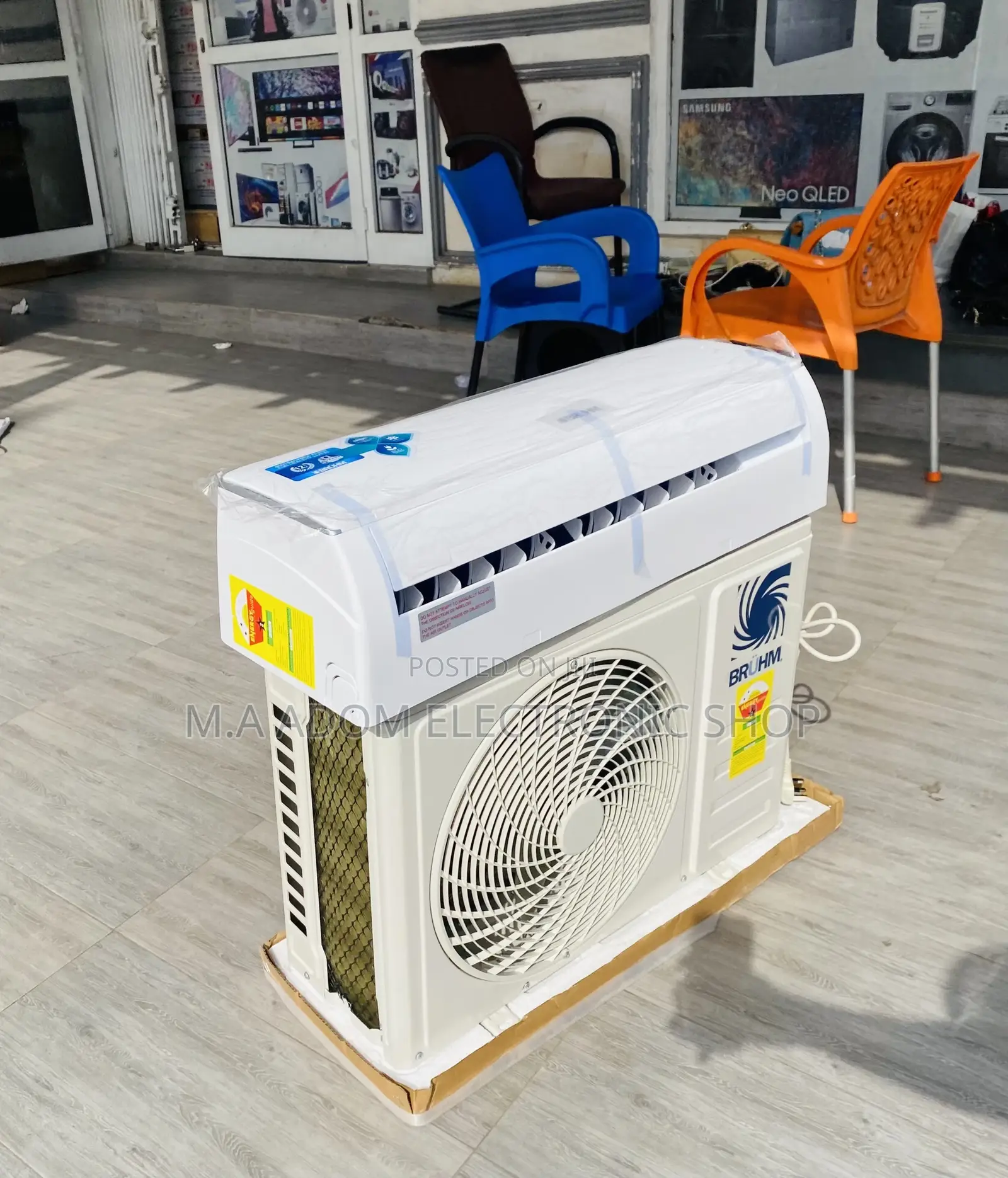 Well Designed Bruhm 1.5hp Split Type Air Conditioner