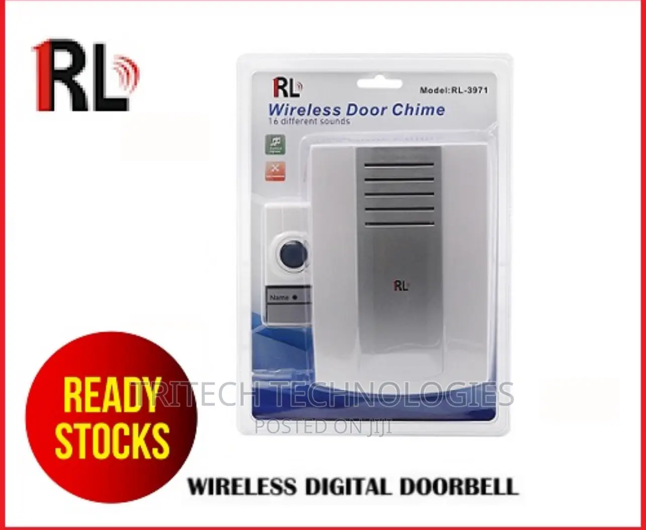 Wireless Doorbell Rl-3971