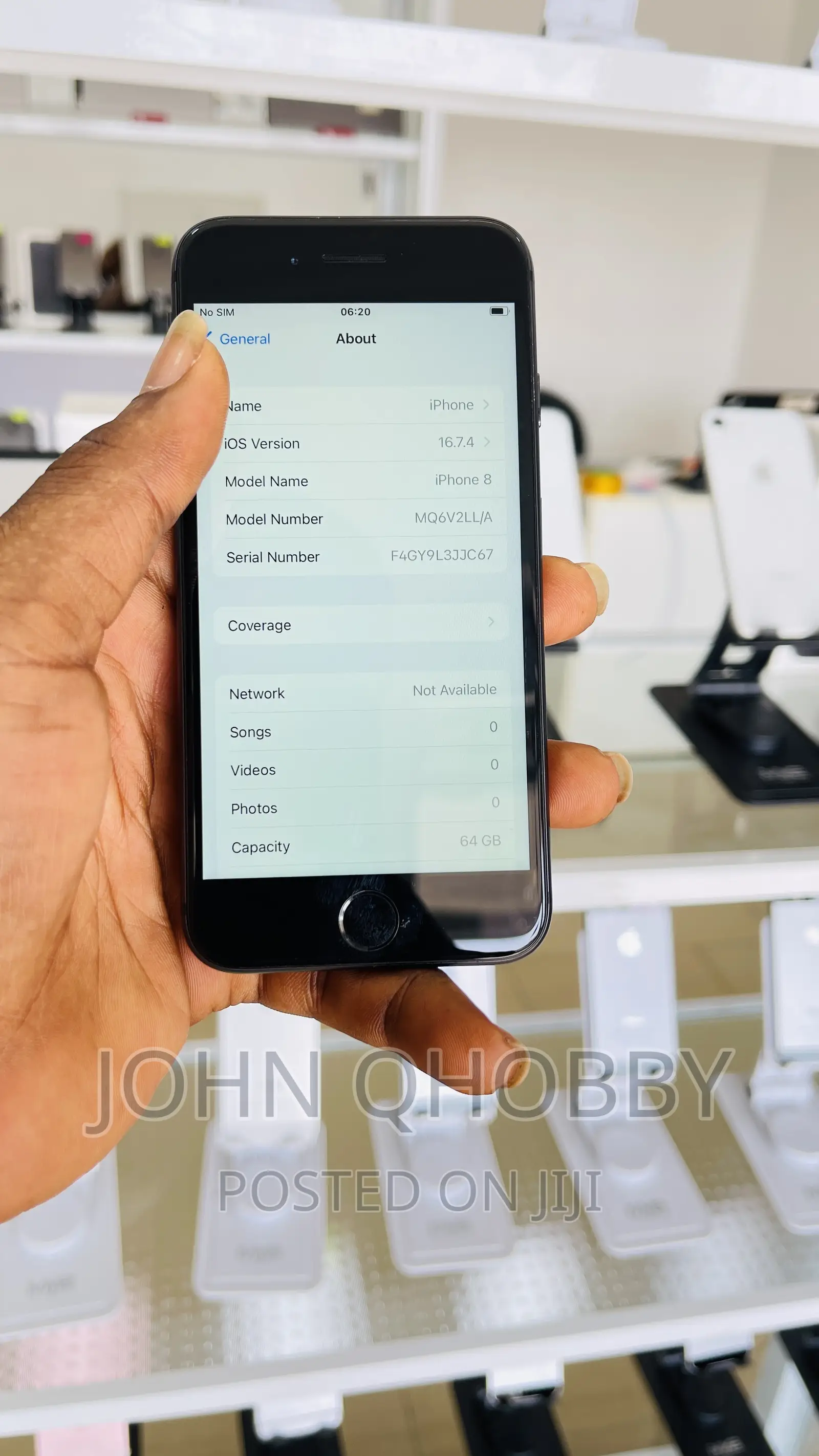 New Apple iPhone 8 64 GB Black