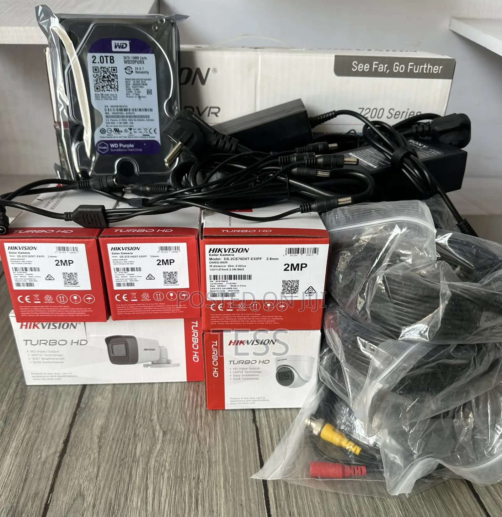Hikvision 8ch Kit 2mp (1080p) Ir With 2tb Surveillance