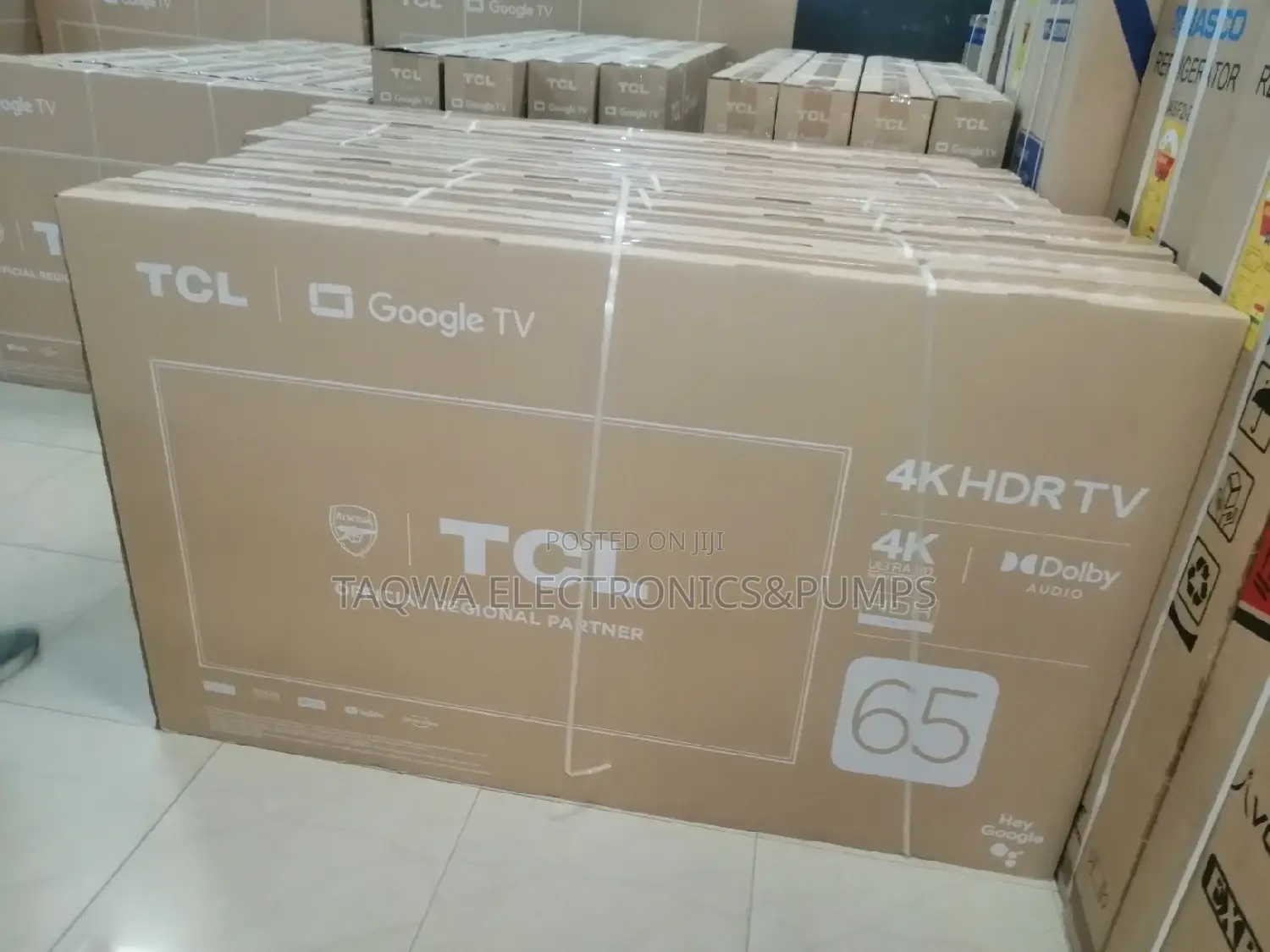 Frameless TCL - 65"Inches Smart