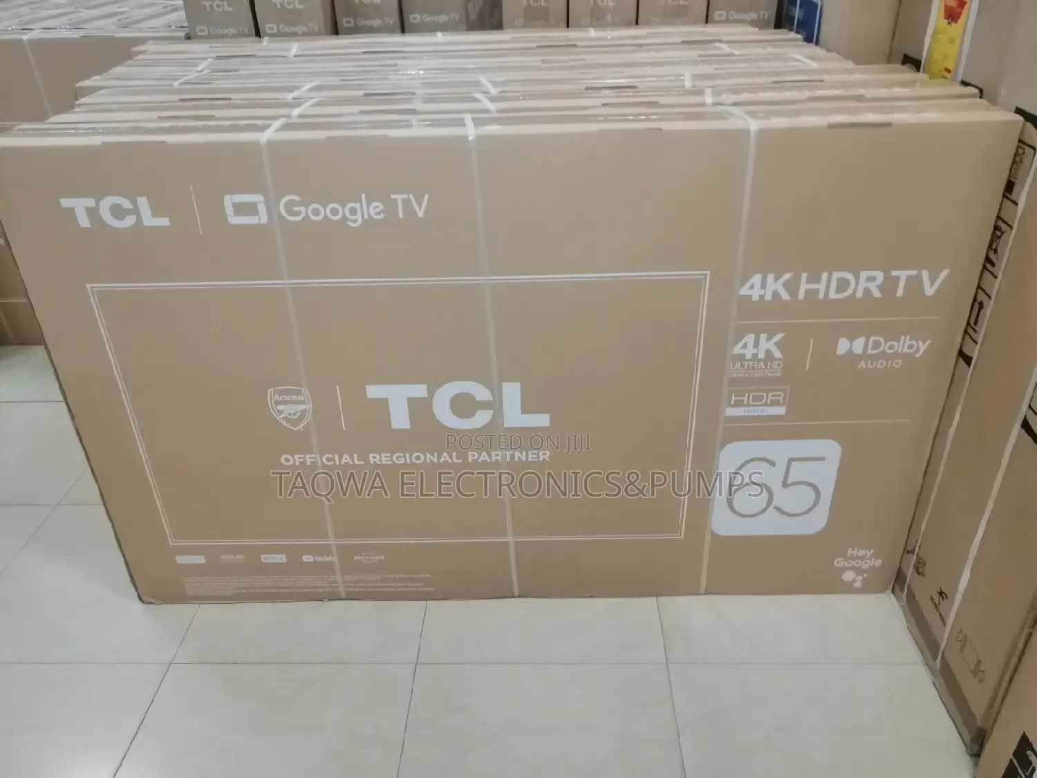 TCL Frameless 65inch Android Tv