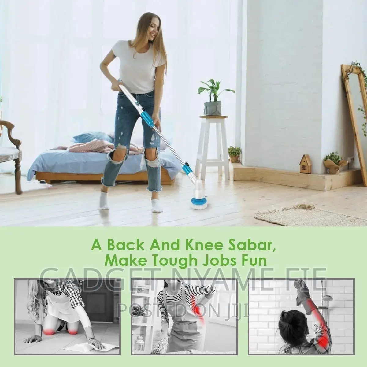 Rechargeable Spin Scrubber