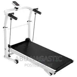 Manual Foldable Treadmill Fitness Machine