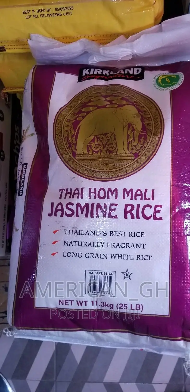 Kirkland Signature Thai Hom Mali Jasmine Rice (25lb)