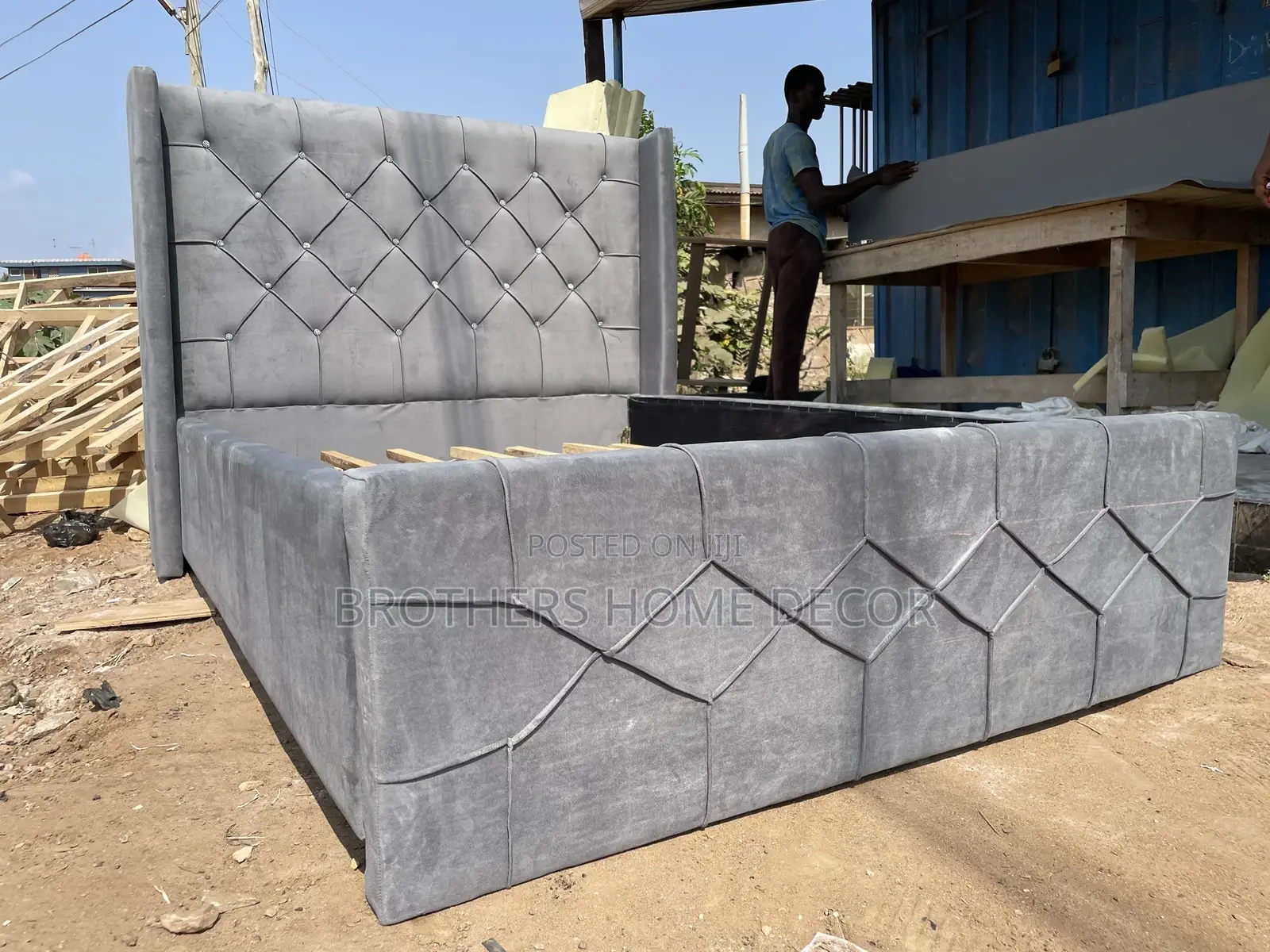 Double Bedframe 54x75 // Very Strong And Durable