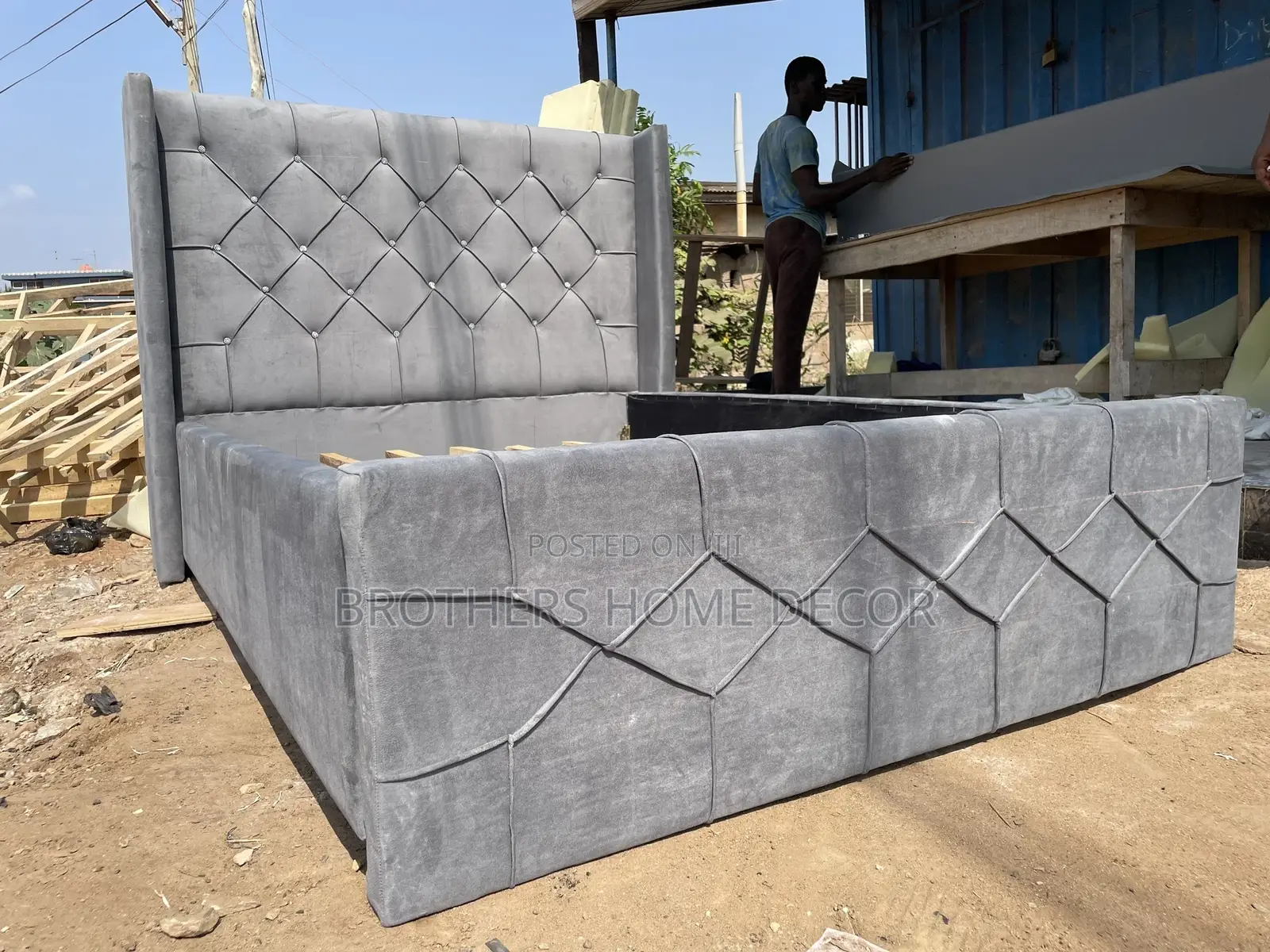 Double Bedframe 54x75 // Very Strong And Durable