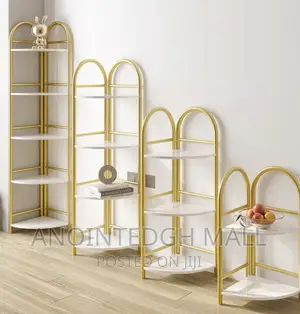 3 Tier Corner Shelves Bookshelf and Bookcase