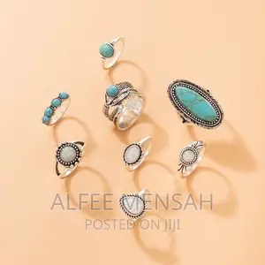 Ethnic Style Retro Fashion Carved Feather Ring Fashion