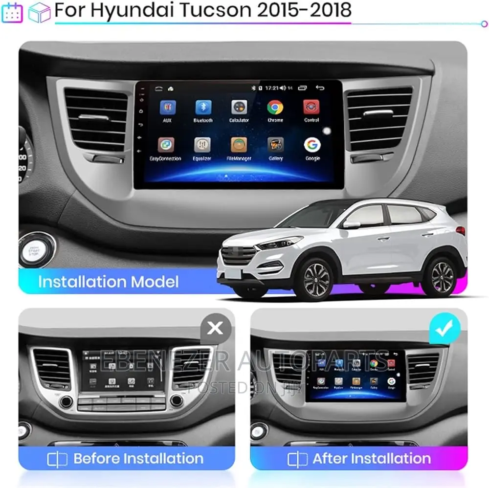 Hyundai Tucson 2016,2017,2018 Android Tape