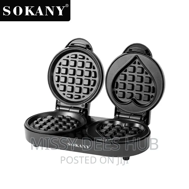 2-in-1 Sokany Waffle Maker