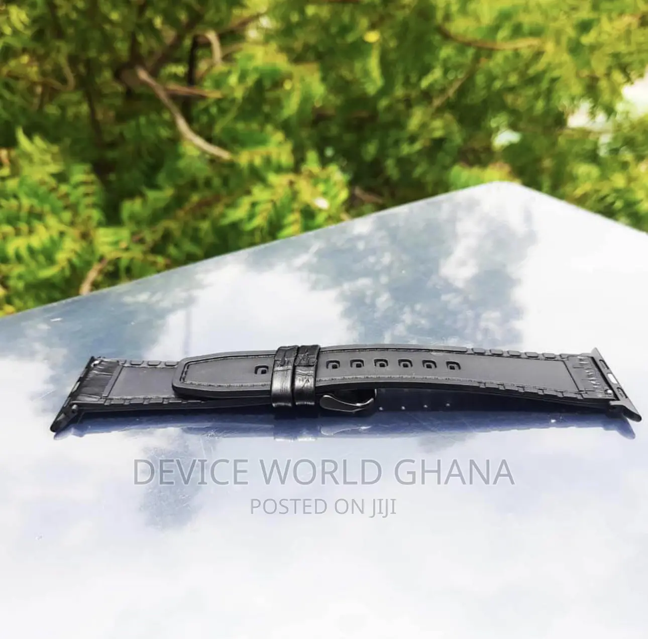 Ktusu Hybrid Leather+Silicone Strap 4 Apple Watche Series1-9