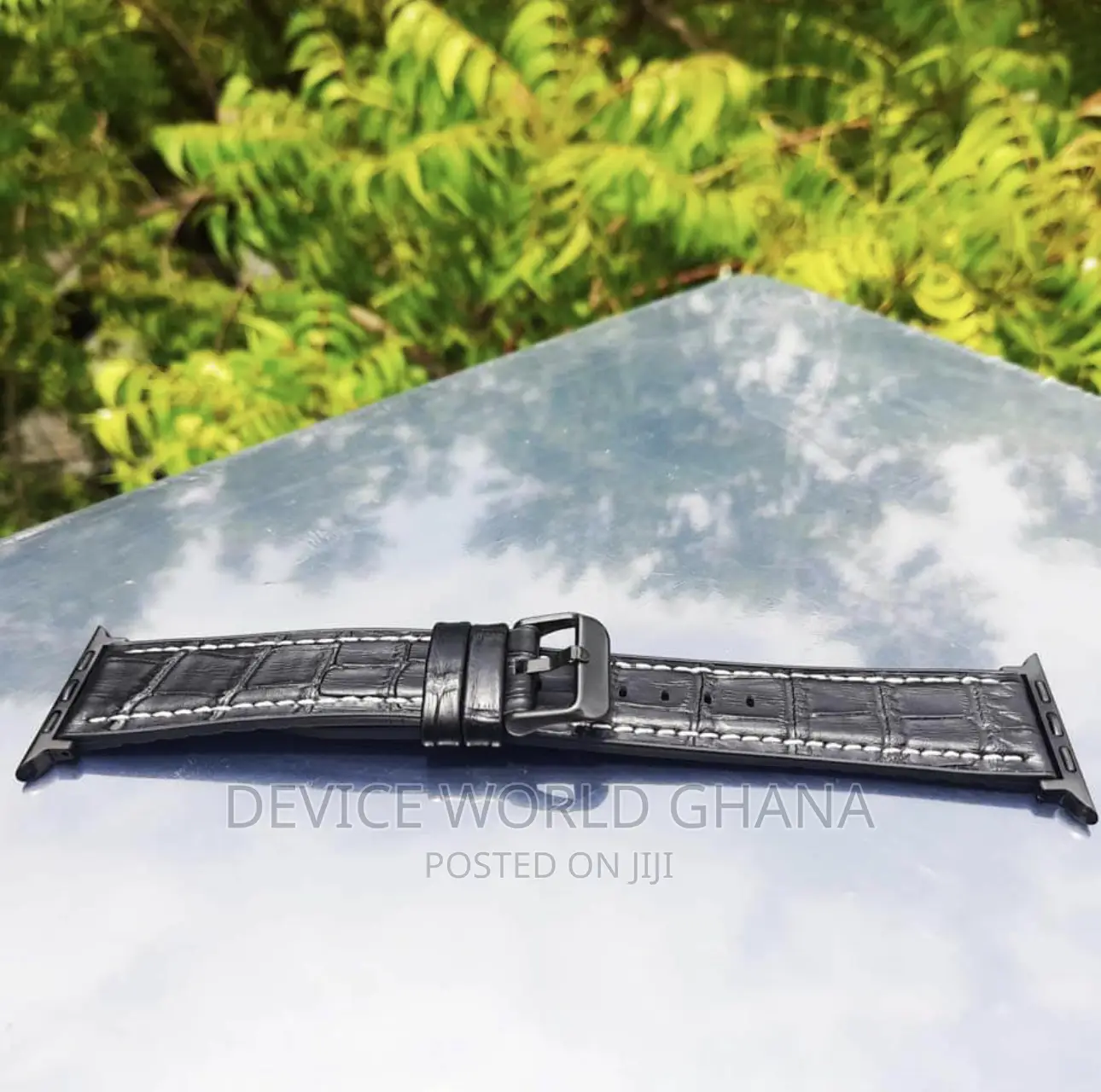 Ktusu Hybrid Leather+Silicone Strap 4 Apple Watche Series1-9