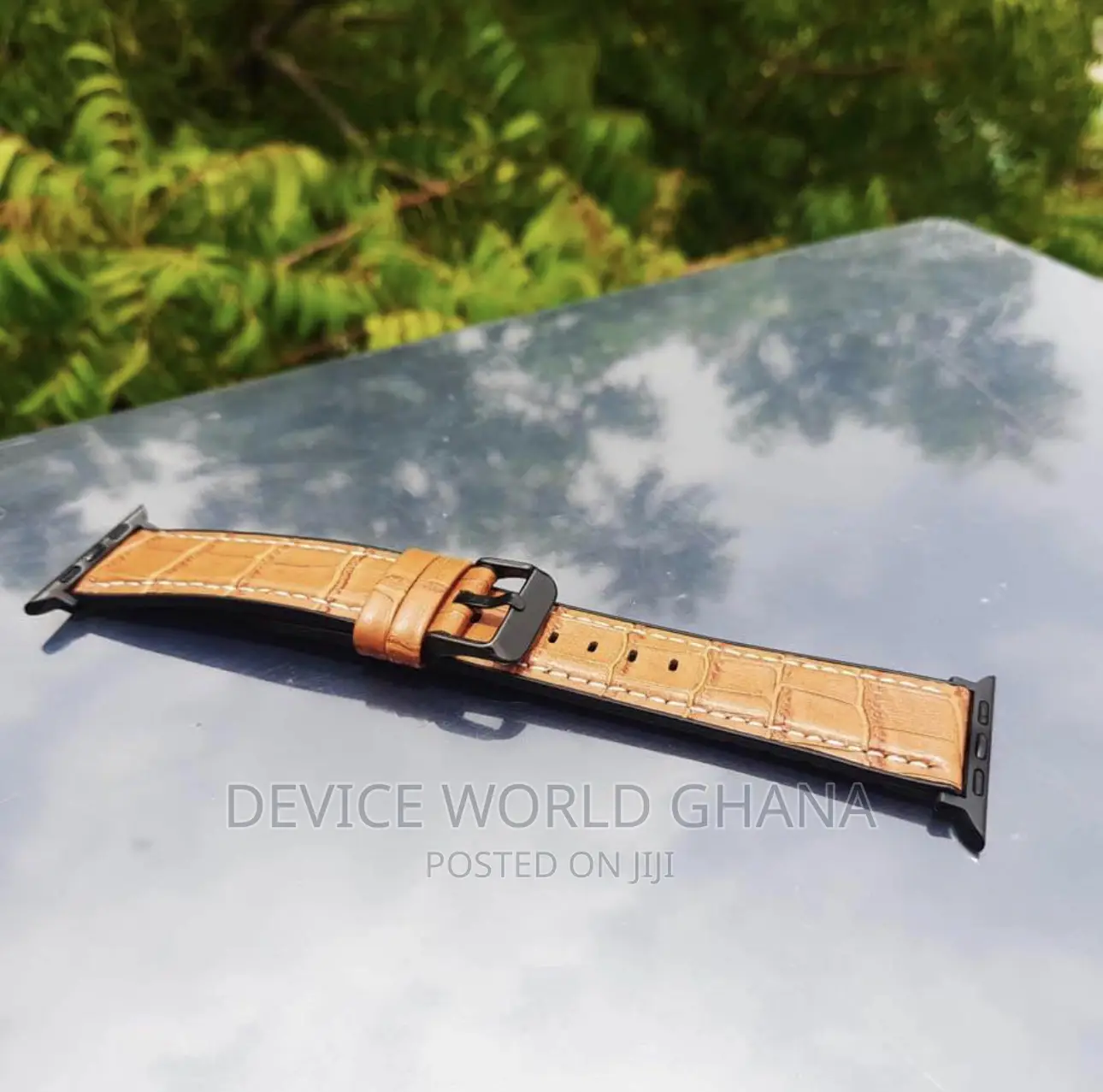 Ktusu Hybrid Leather+Silicone Strap 4 Apple Watche Series1-9