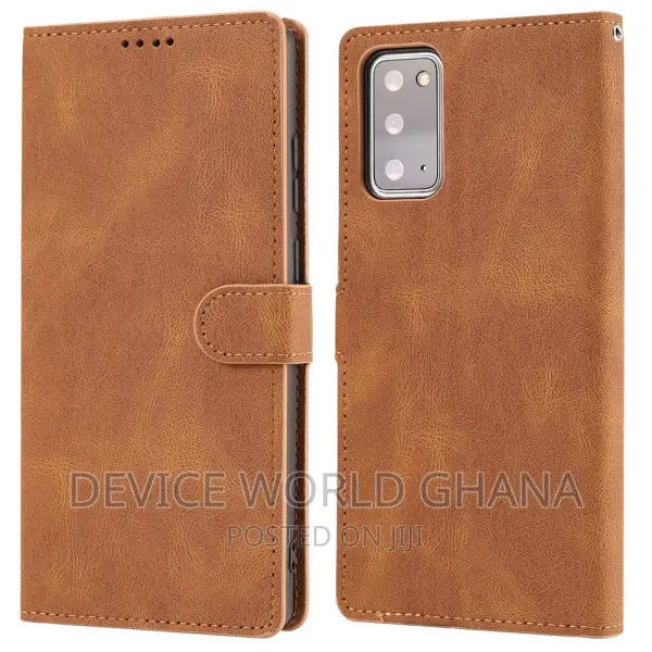 Ss Leather Flip Case for Samsung S23fe Note10 Note8/9