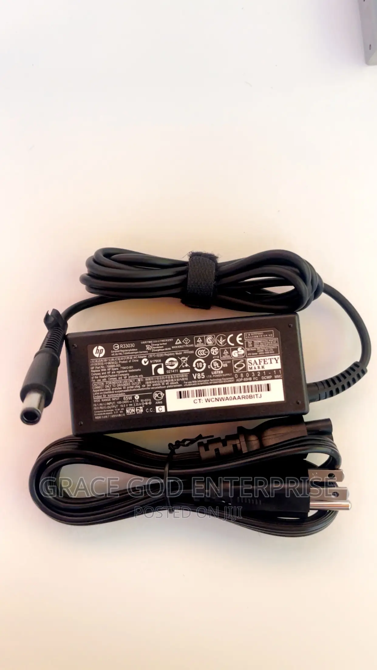 Original HP Big Pin Charger 65W