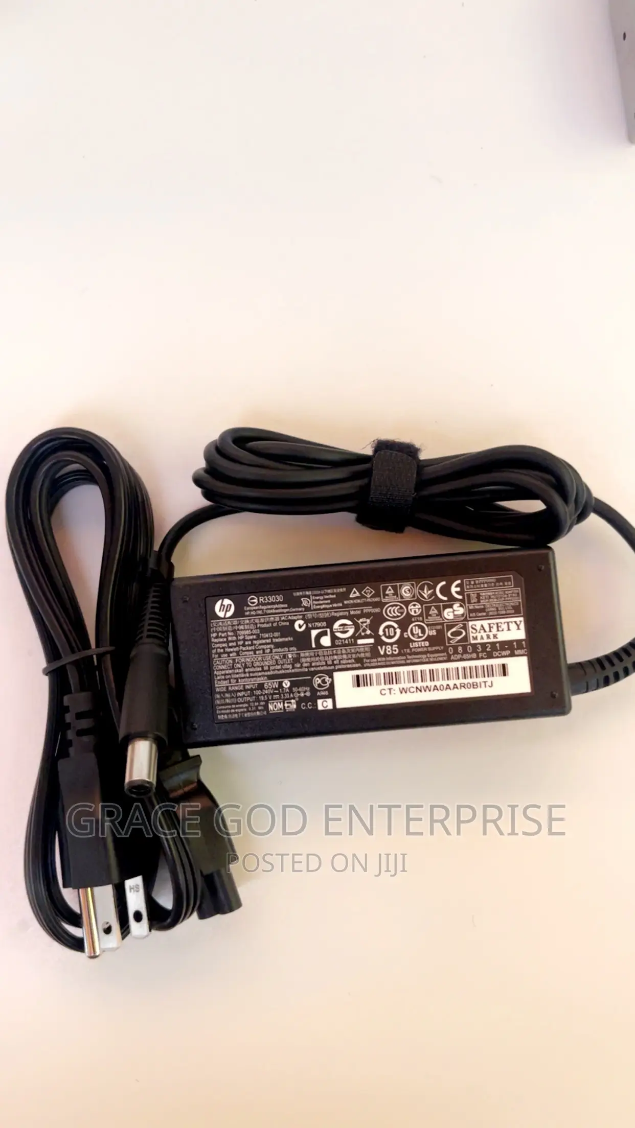 Original HP Big Pin Charger 65W