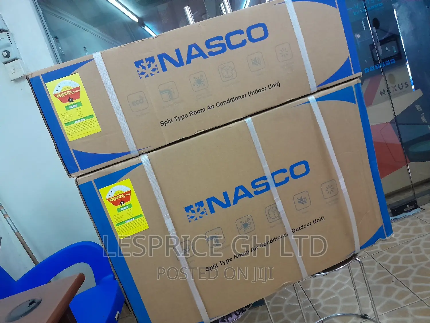 Nasco 1.5hp Split Type AC □□