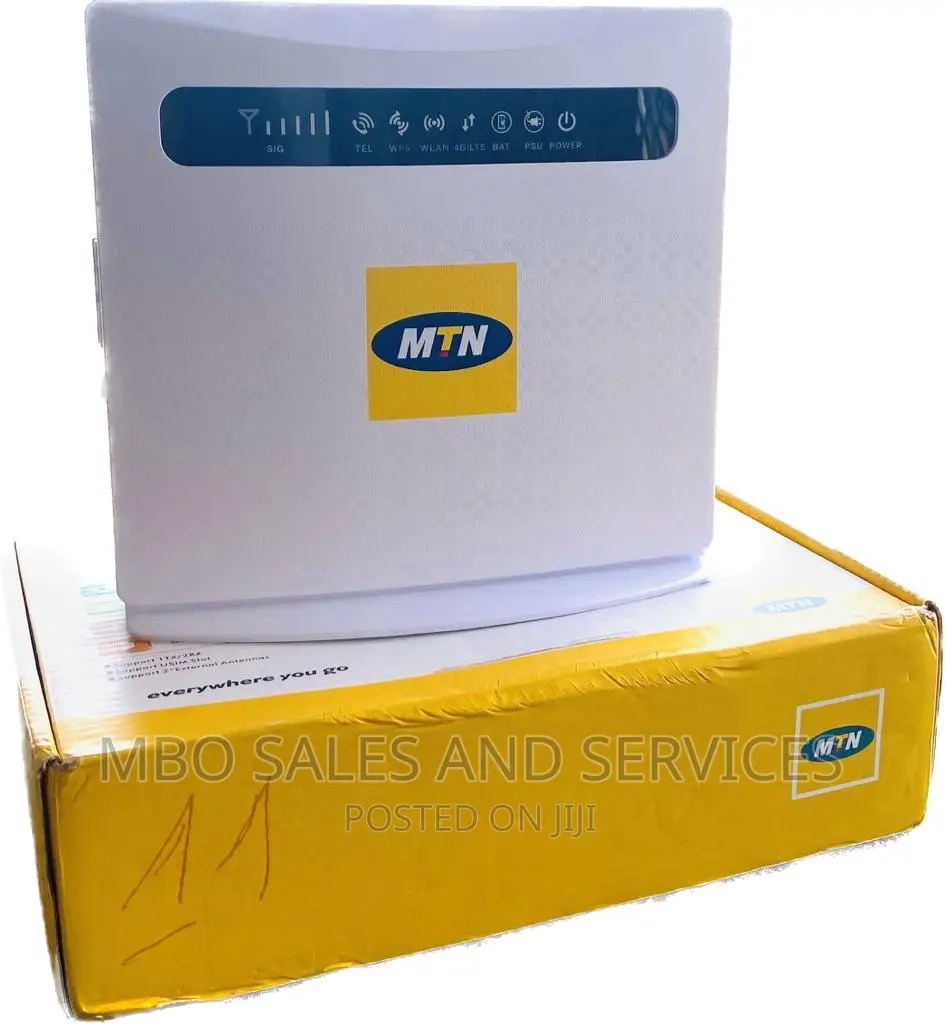 MTN CPE P21 Universal 4G Router - Turbonet Supported