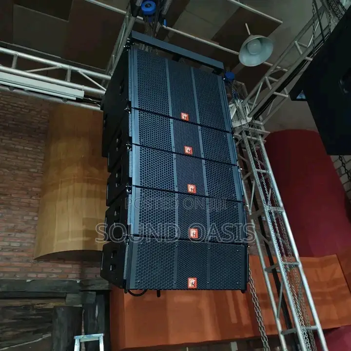 4pairs of 10inches Line Array Speakers and a Pair of Sub-10"
