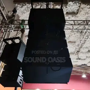 4pairs of 10inches Line Array Speakers and a Pair of Sub-10"