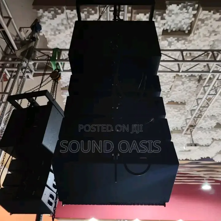 4pairs of 10inches Line Array Speakers and a Pair of Sub-10"
