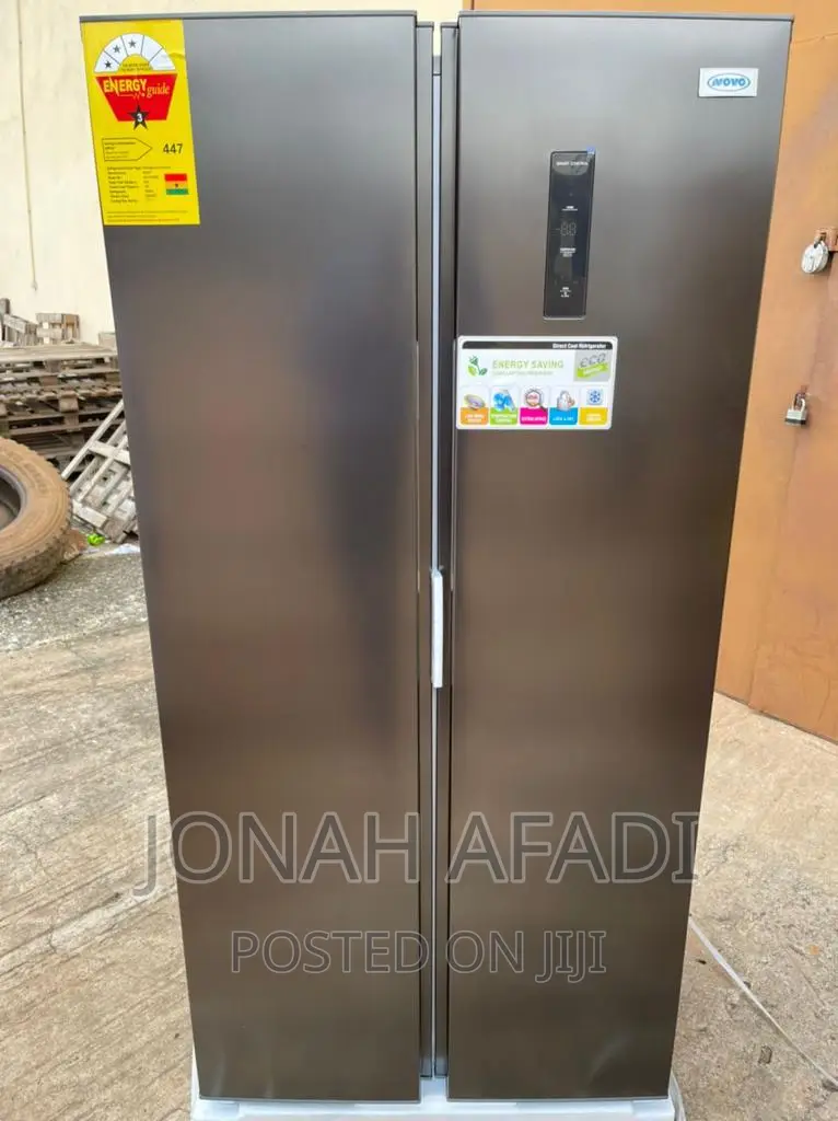NOVO 399liters Side by Side Fridge NV-410SBS