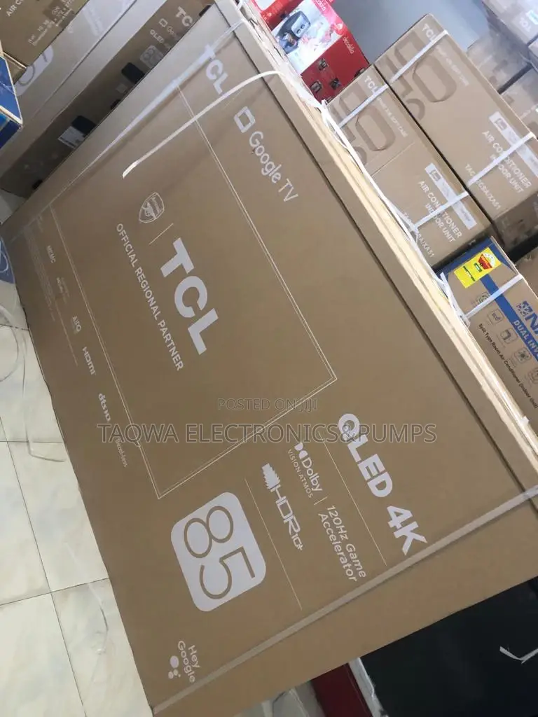 Vivid Colours TCL 85 Qled TV