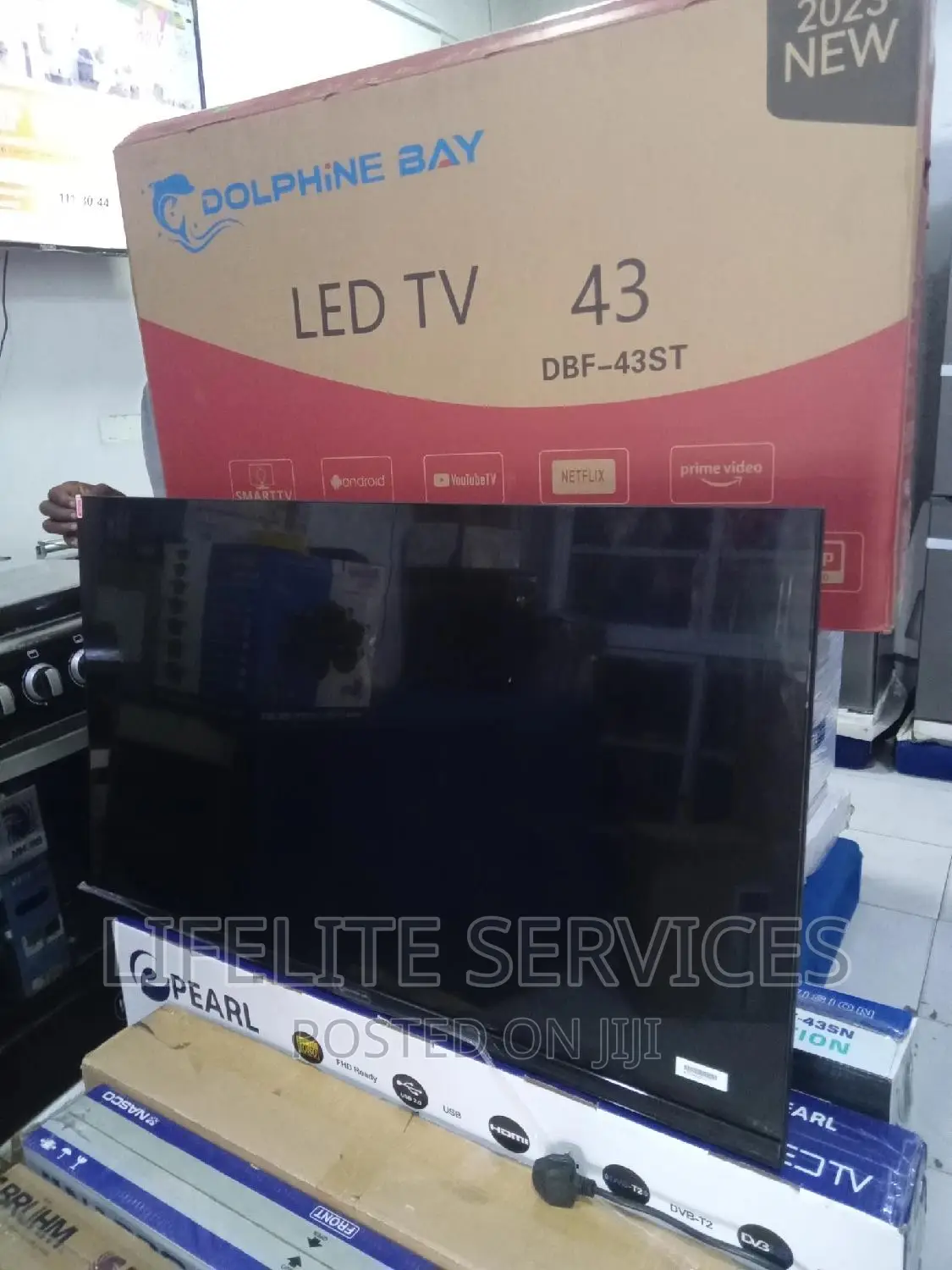 43" Smart Android TV>Dolphine Bay