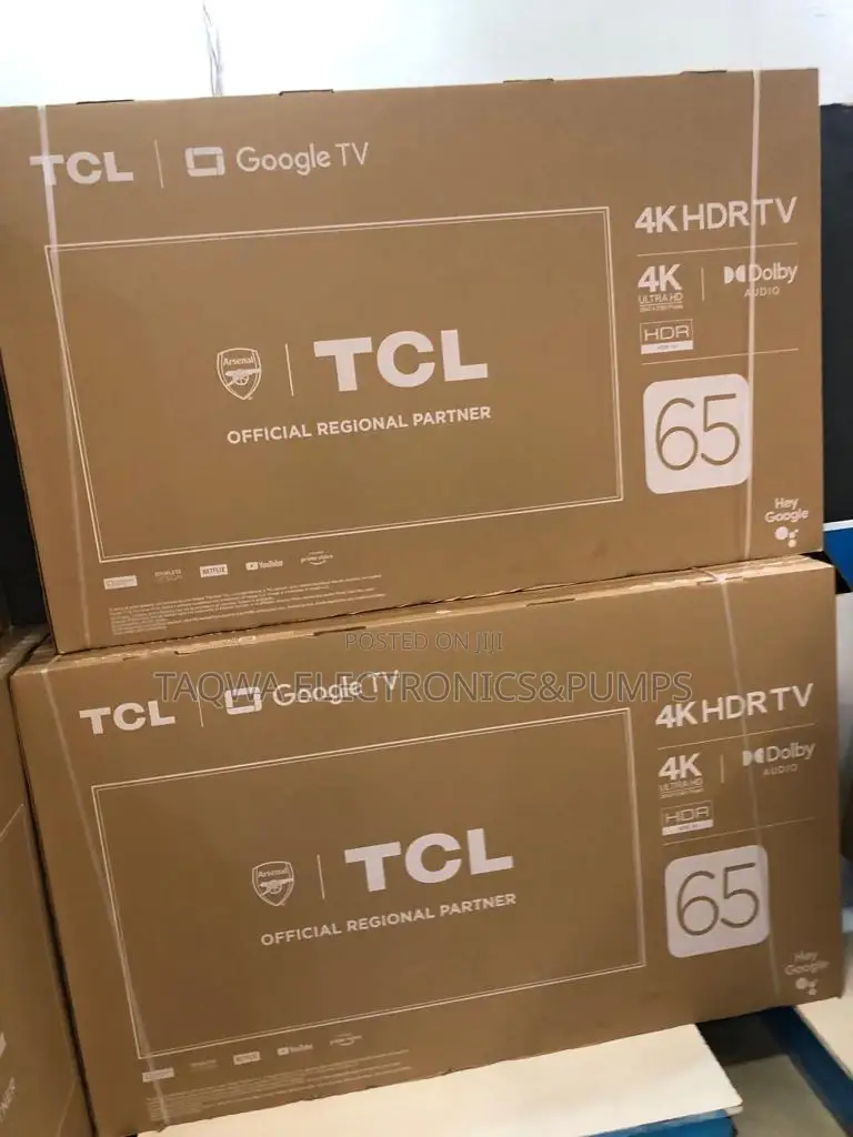 Just in- TCL 65inch Smart Tv