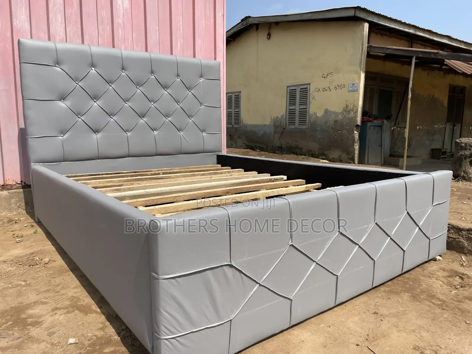 Classic Foreign Double 60x80 Bedframe Elegant And Strong