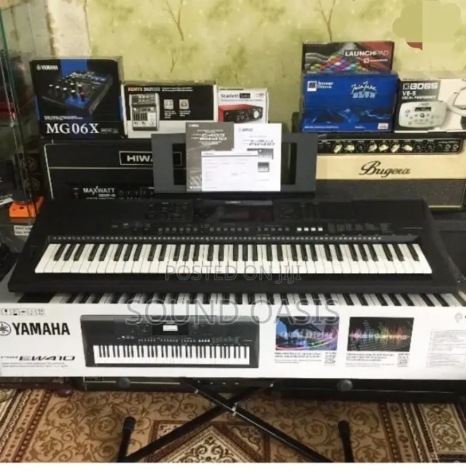 Yamaha PSR-EW410 76-Key Portable Keyboard