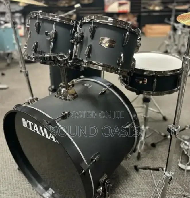 Tama Rhythm Mate 5-PCS Acoustic Drum KIT - Matte Black
