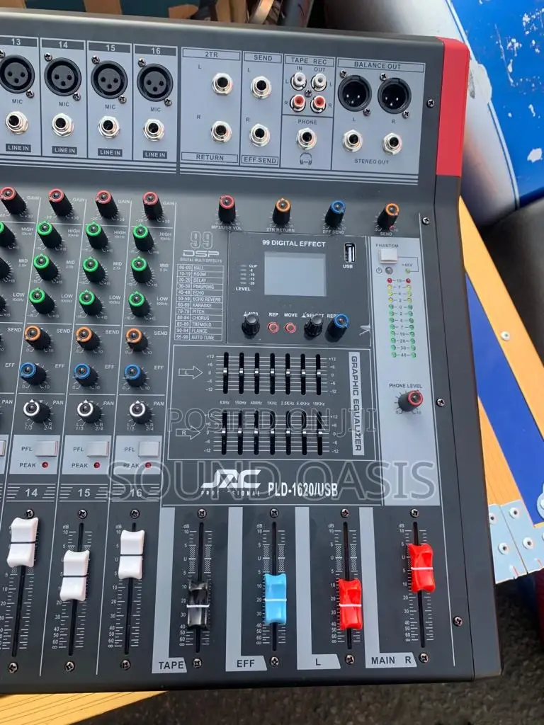 Jac PLD-1620/Usb Professional Mixer